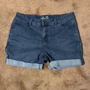 Classic Blue Denim Jean Shorts